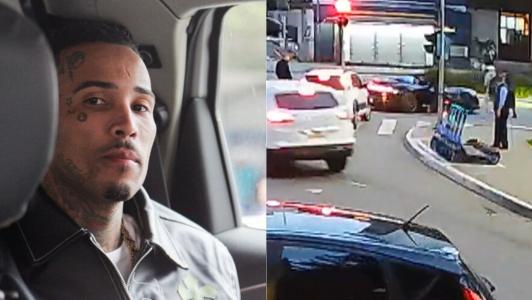 Antes de bater Porsche de R$ 1,5 milhão em SP, Gato Preto furou sinais e acumulou 24 multas.