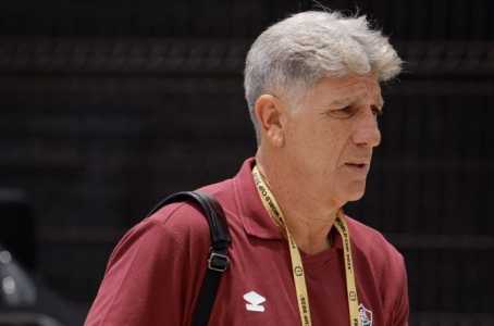 Renato Gaúcho com o Fluminense para jogo do Mundial de Clubes da Fifa