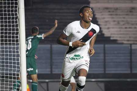 GB comemorando gol pelo Vasco • Leandro Amorim/Vasco