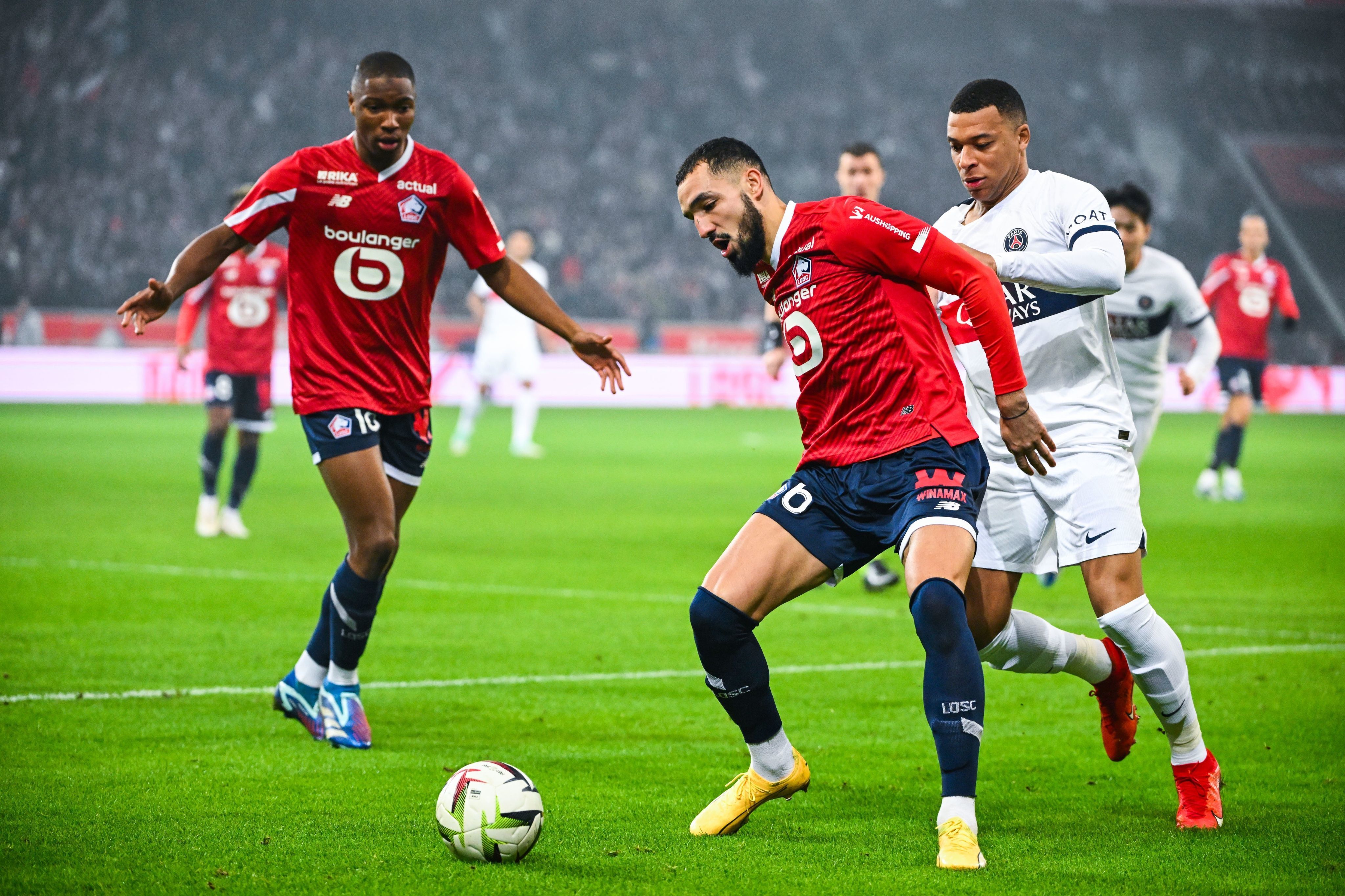 Mbappé marca, mas PSG fica no empate com o Lille no Campeonato Francês