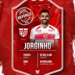 CRB oficializa a contratação do meio-campista Jorginho, ex-Sport