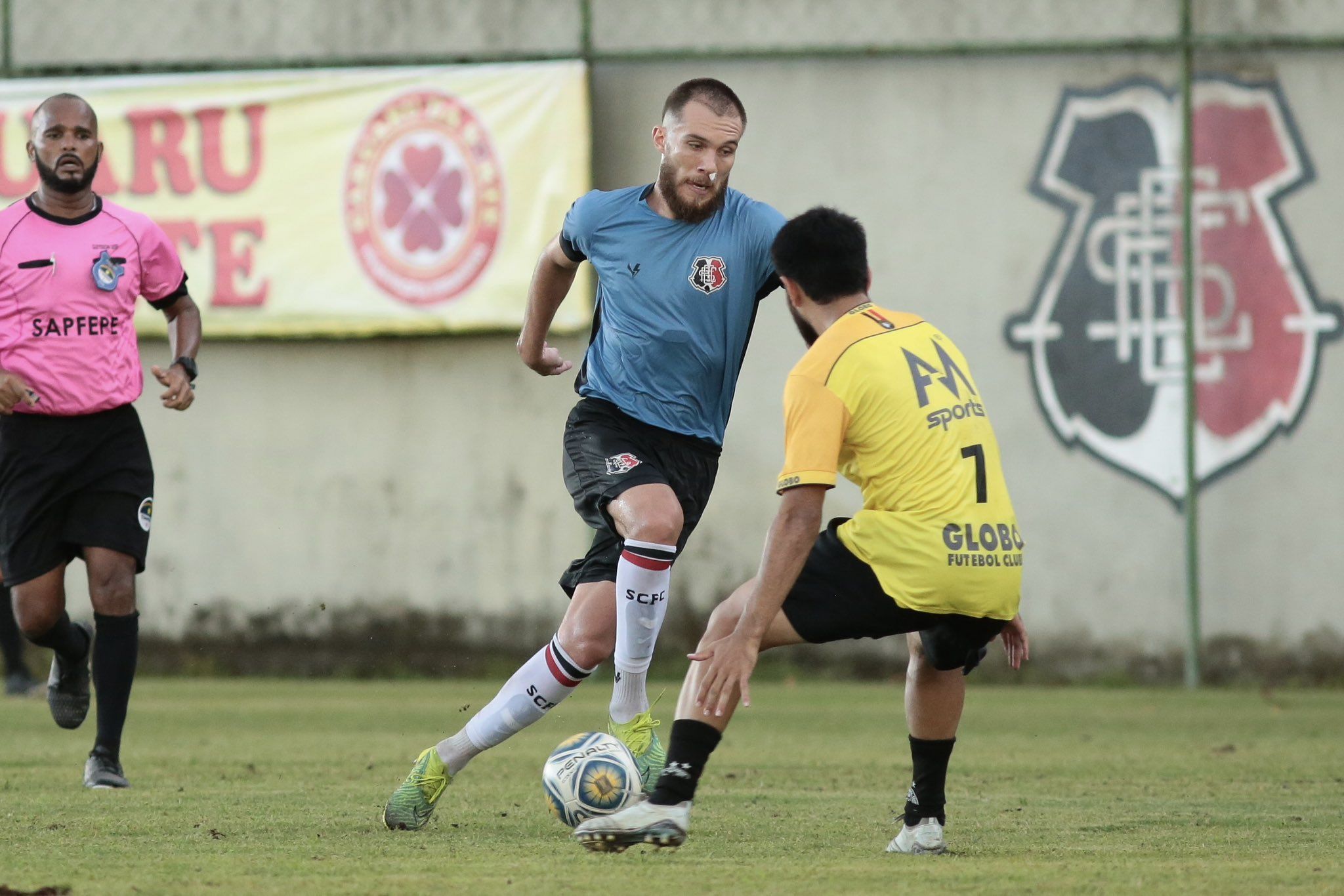 Em preparação para temporada 2024, Santa Cruz vence jogo-treino contra o Globo-RN