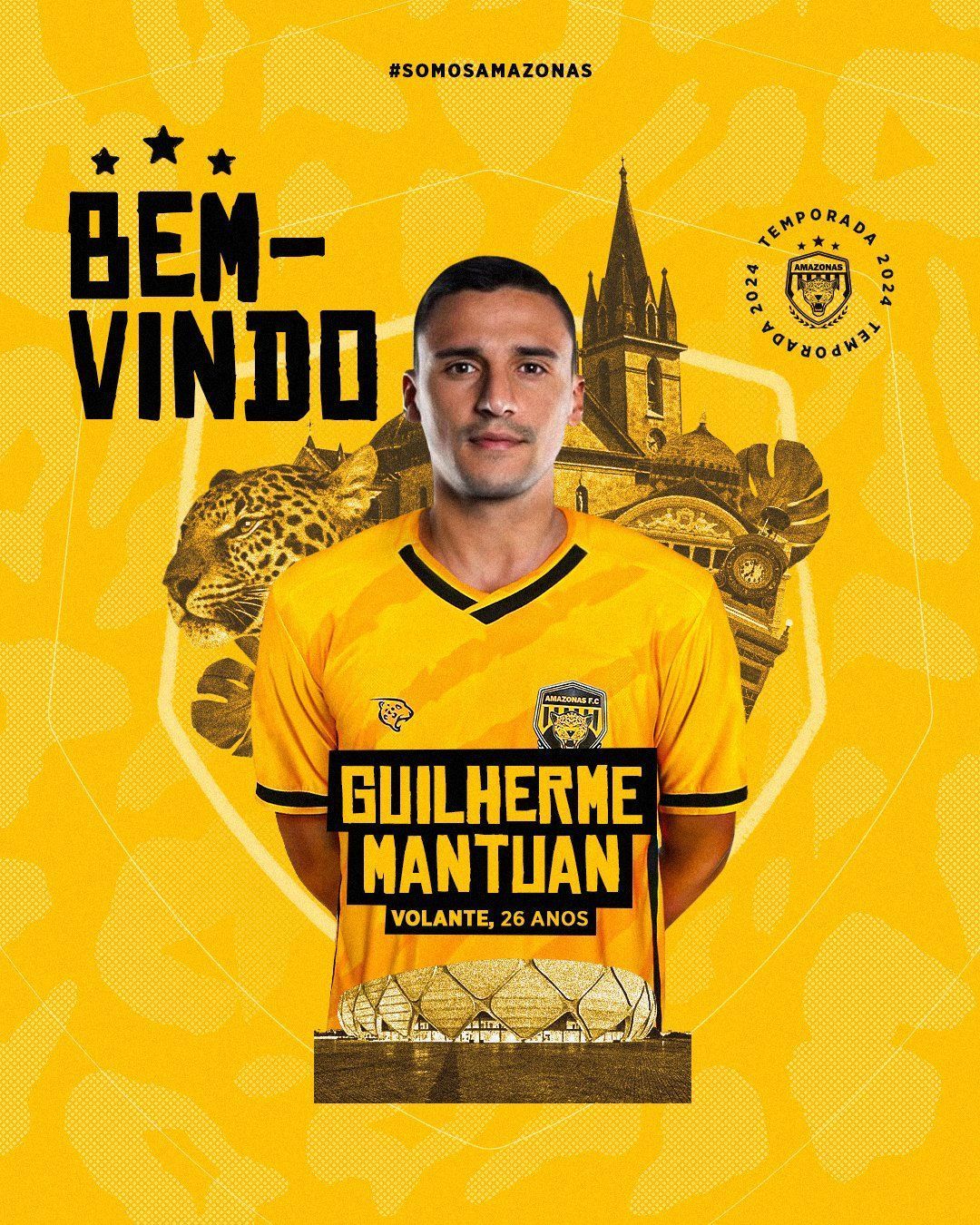 Amazonas anuncia a contratação de ex-Corinthians para disputa da Série B