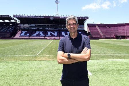 Mauricio Pellegrino, técnico do Lanús, adversário do Atlético