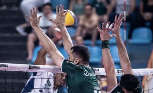 Lance de Goiás x JF Vôlei, pela Superliga 2025/2026