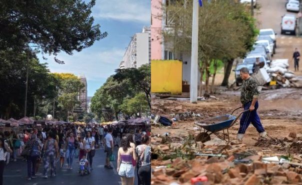 Feira Hippie, em BH, vai ter pontos de coletas de doações para o Rio Grande do Sul