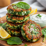 Como fazer bolinhos de espinafre com 4 ingredientes, sem farinha ou fritura