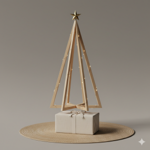Árvore de Natal minimalista