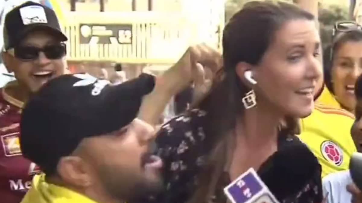 Repórter da ESPN é assediada ao vivo antes de amistoso na Espanha