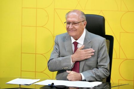 Vice-presidente, Geraldo Alckmin.