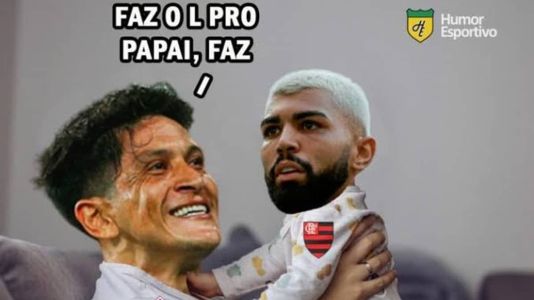 Germán Cano marcou um gol para o Fluminense; Gabigol passou em branco