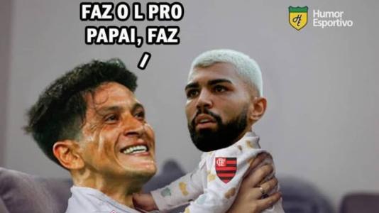 Germán Cano marcou um gol para o Fluminense; Gabigol passou em branco