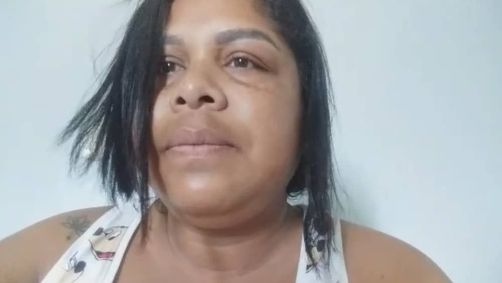 Gestante está no período final da gestação