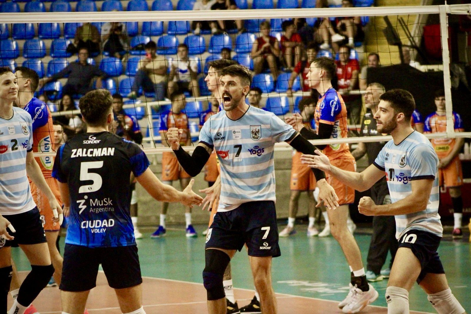 Sul-Americano de Vôlei: Ciudad Vóley vence e enfrentará o Sada Cruzeiro na final