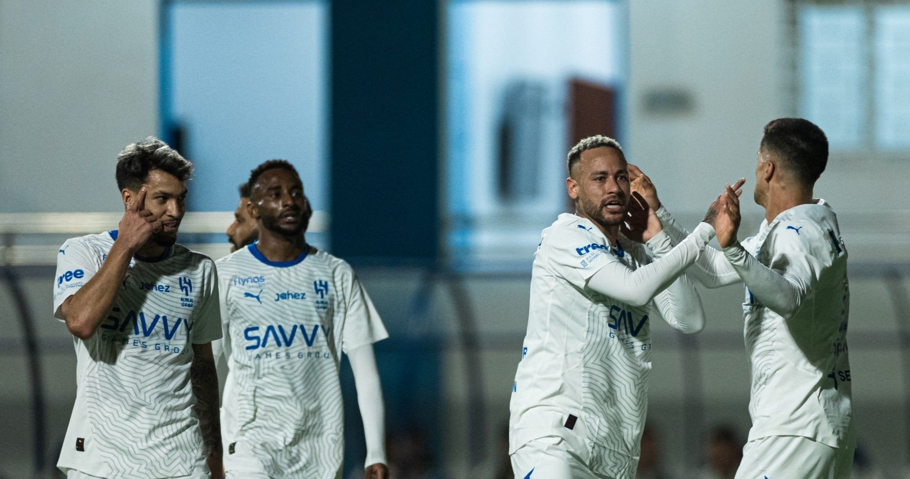 Neymar marca um gol e participa de outro em amistoso do Al-Hilal; assista