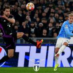 Immobile marca, e Lazio abre vantagem sobre o Bayern nas oitavas da Liga dos Campeões