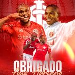 Inter oficializa saída do Luiz Adriano; centroavante assinou com o Vitória