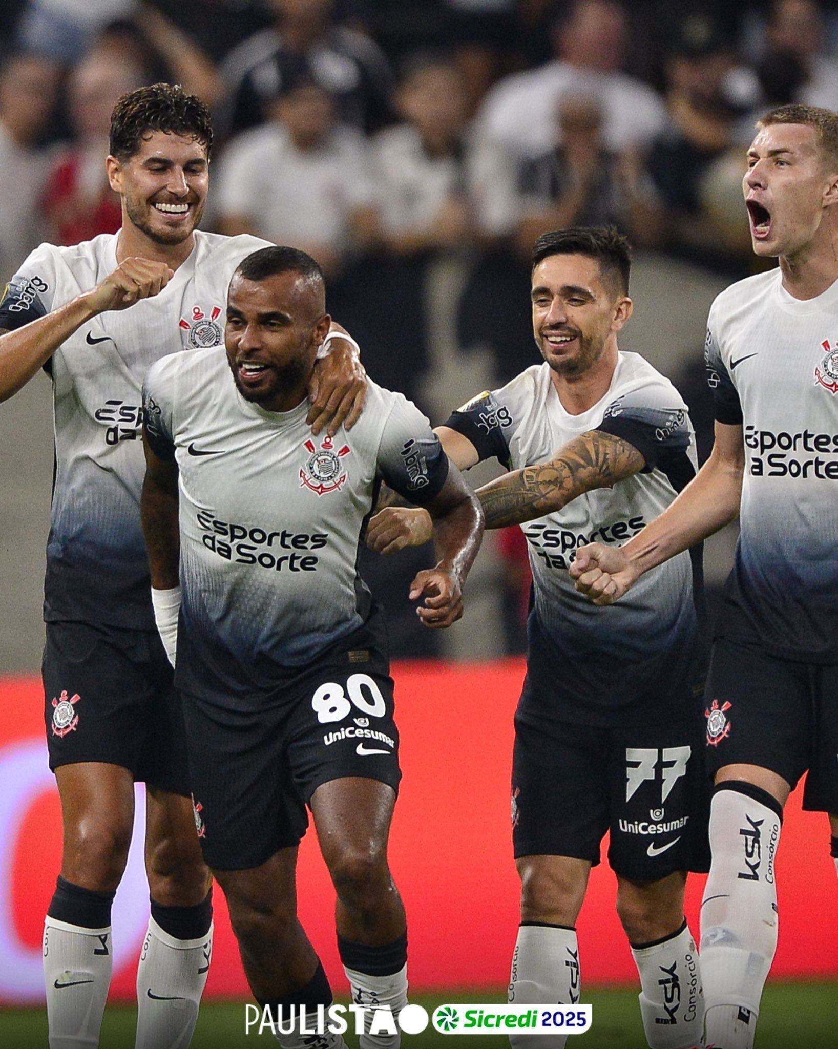 Corinthians vence o Água Santa e mantém 100% de aproveitamento no Paulistão
