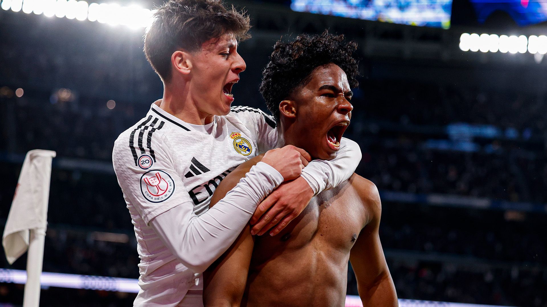 Endrick brilha, faz gol de calcanhar, e Real Madrid vence o Celta pela Copa do Rei