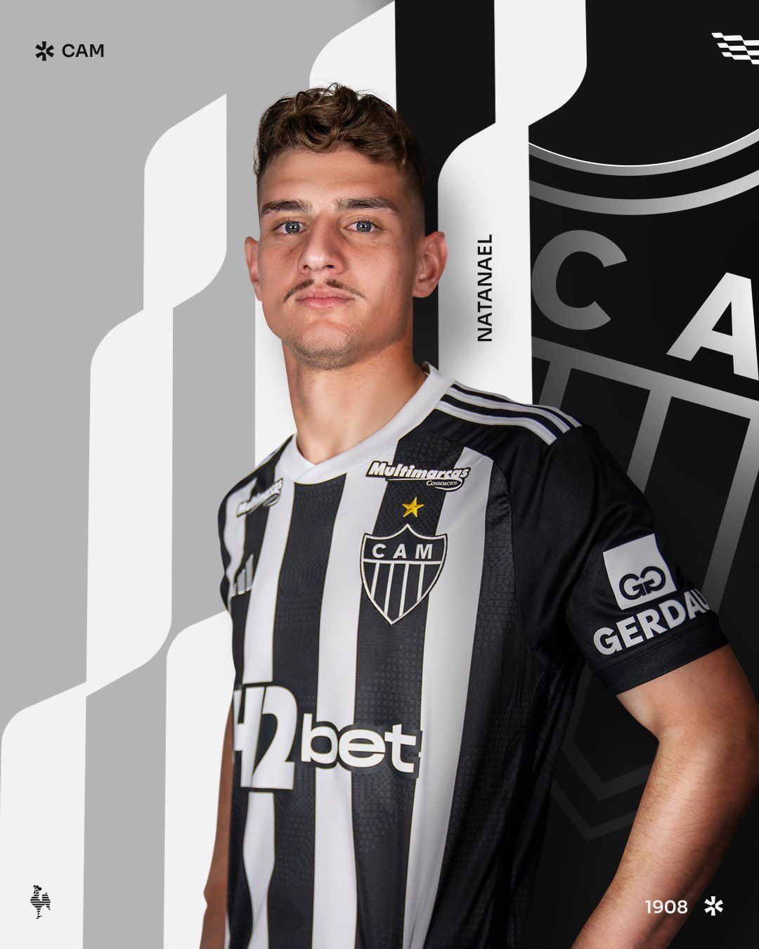Atlético anuncia a contratação do lateral-direito Natanael, ex-Coritiba