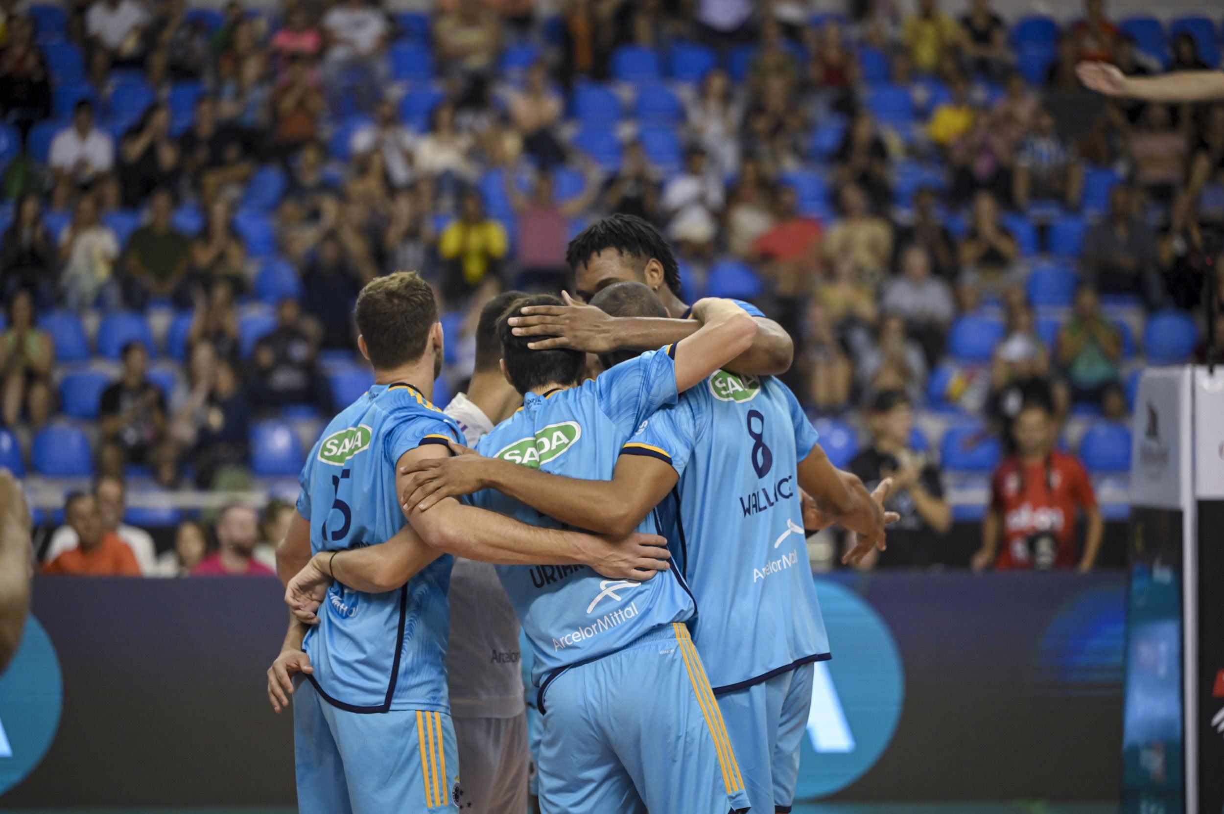Sada Cruzeiro vence Campinas e amplia vantagem na liderança da Superliga Masculina