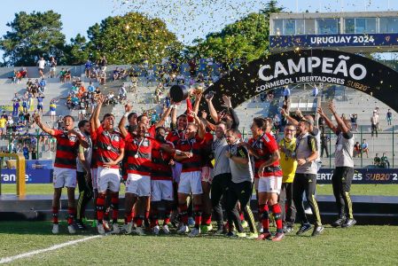 Flamengo derrotou o Boca por 2 a 1 e conquistou a Copa Libertadores Sub-20