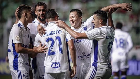 Gilberto e Bruno Rodrigues são os artilheiros do Cruzeiro na temporada