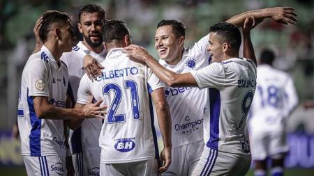 Gilberto e Bruno Rodrigues são os artilheiros do Cruzeiro na temporada