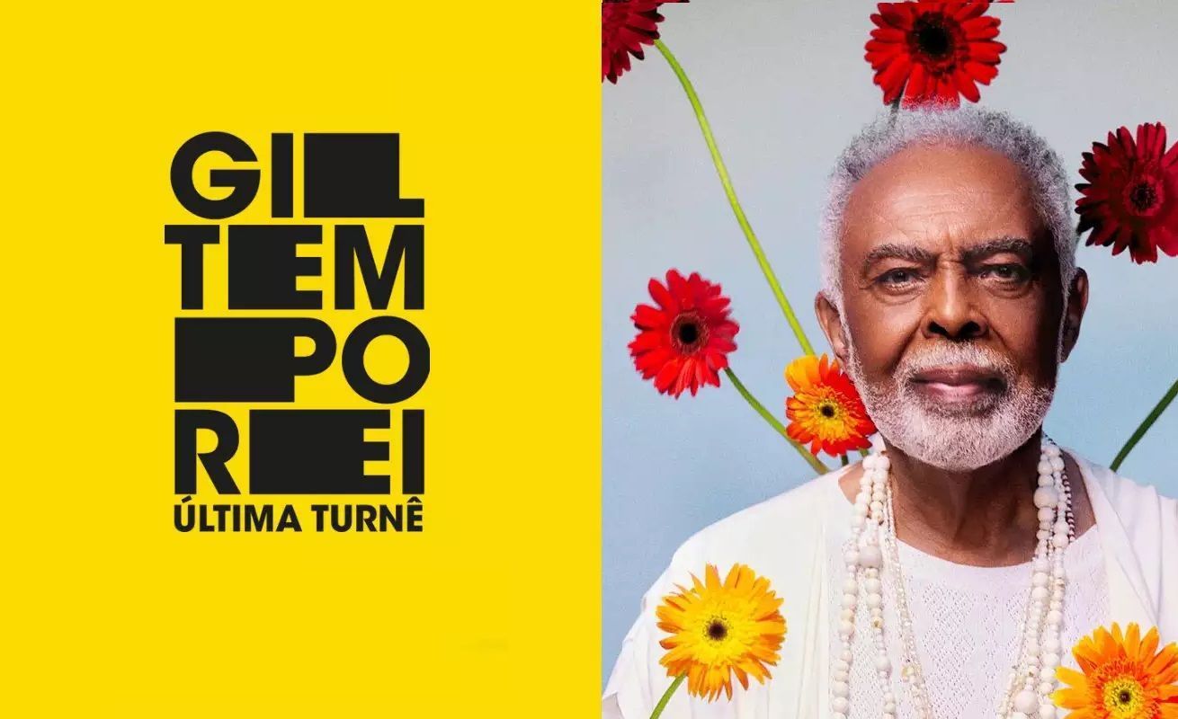 Show de Gilberto Gil na turnê 'Tempo Rei' em BH será em novo local; veja onde