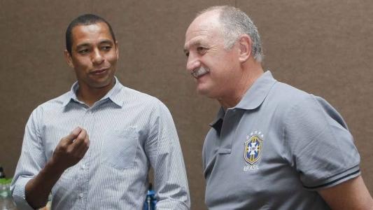 Gilberto Silva e Felipão se encontraram ates da Copa de 2014