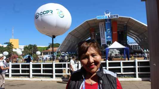 Gilda Maria, chefe do departamento estatístico do Ministério da Agricultura do Peru