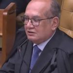 Gilmar Mendes cita 'fura-bloqueio' da Galoucura em primeiro julgamento do 8 de janeiro
