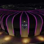 Atlético ilumina Arena MRV em homenagem ao Dia Internacional das Mulheres