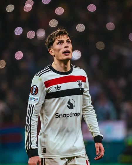 Alejandro Garnacho em ação pelo Manchester United