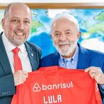 Presidente do Inter se encontra com Lula em Brasília