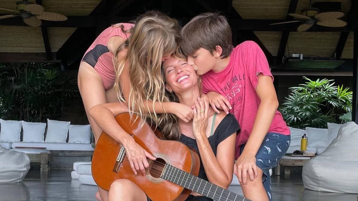 Gisele Bündchen afirma que tem sido difícil criar os filhos após divórcio 