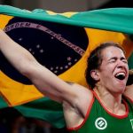 Pan de Santiago: Giullia Penalber conquista ouro no wrestling