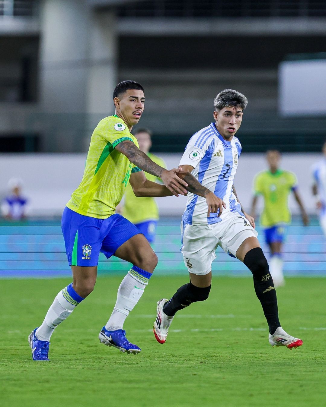 Brasil empata com a Argentina, e Sul-Americano Sub-20 será decidido na última rodada