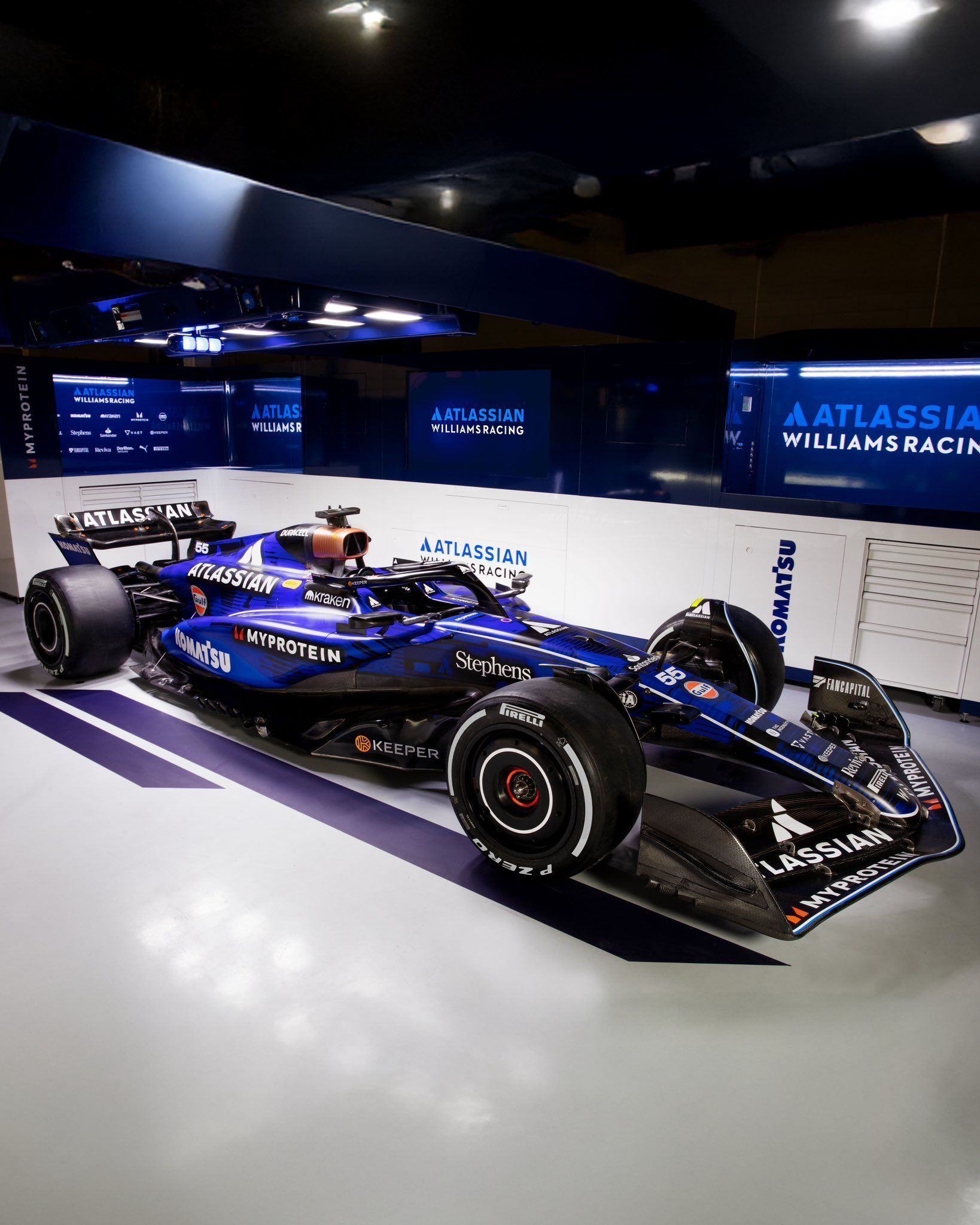 Fórmula 1: com novidades, Williams apresenta carro para a temporada 2025