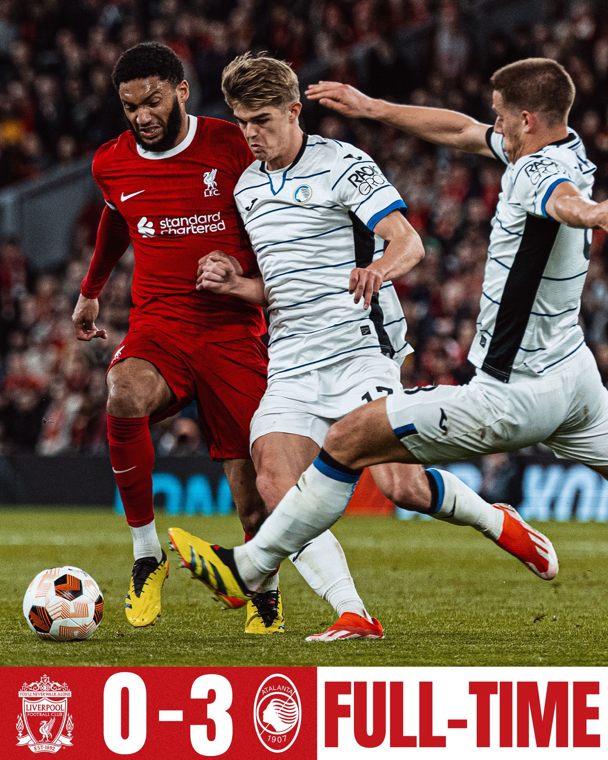 Atalanta x Liverpool: horário e onde assistir pela Liga Europa