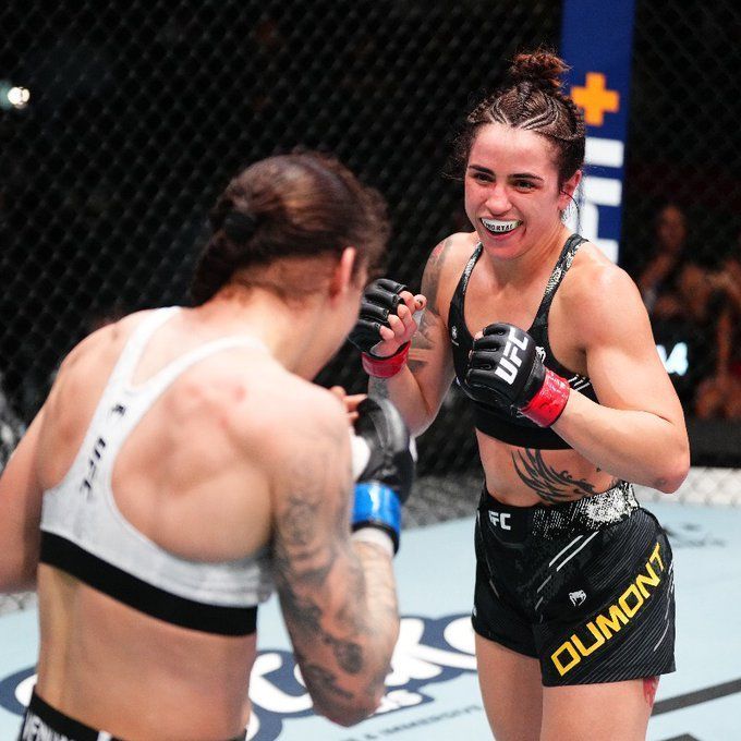 Mineira Norma Dumont domina ex-campeã e vence luta pelo UFC
