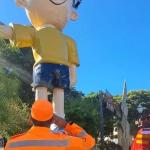 Ziraldo é homenageado por Corpo de Bombeiros e Prefeitura de cidade mineira