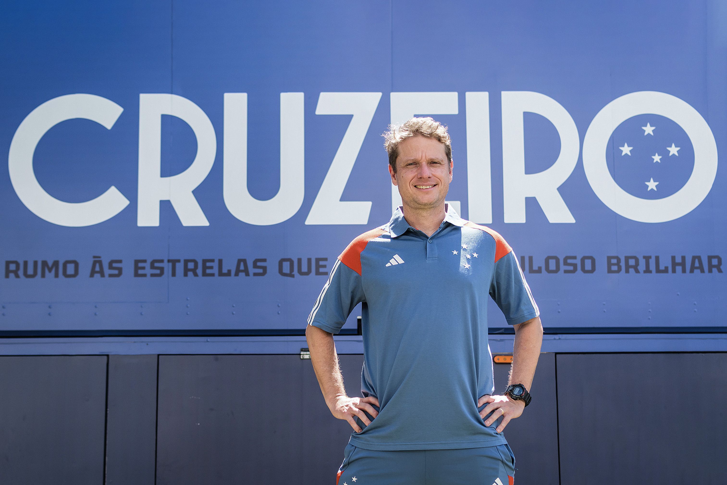 Veja a apresentação de Fernando Seabra como novo técnico do Cruzeiro