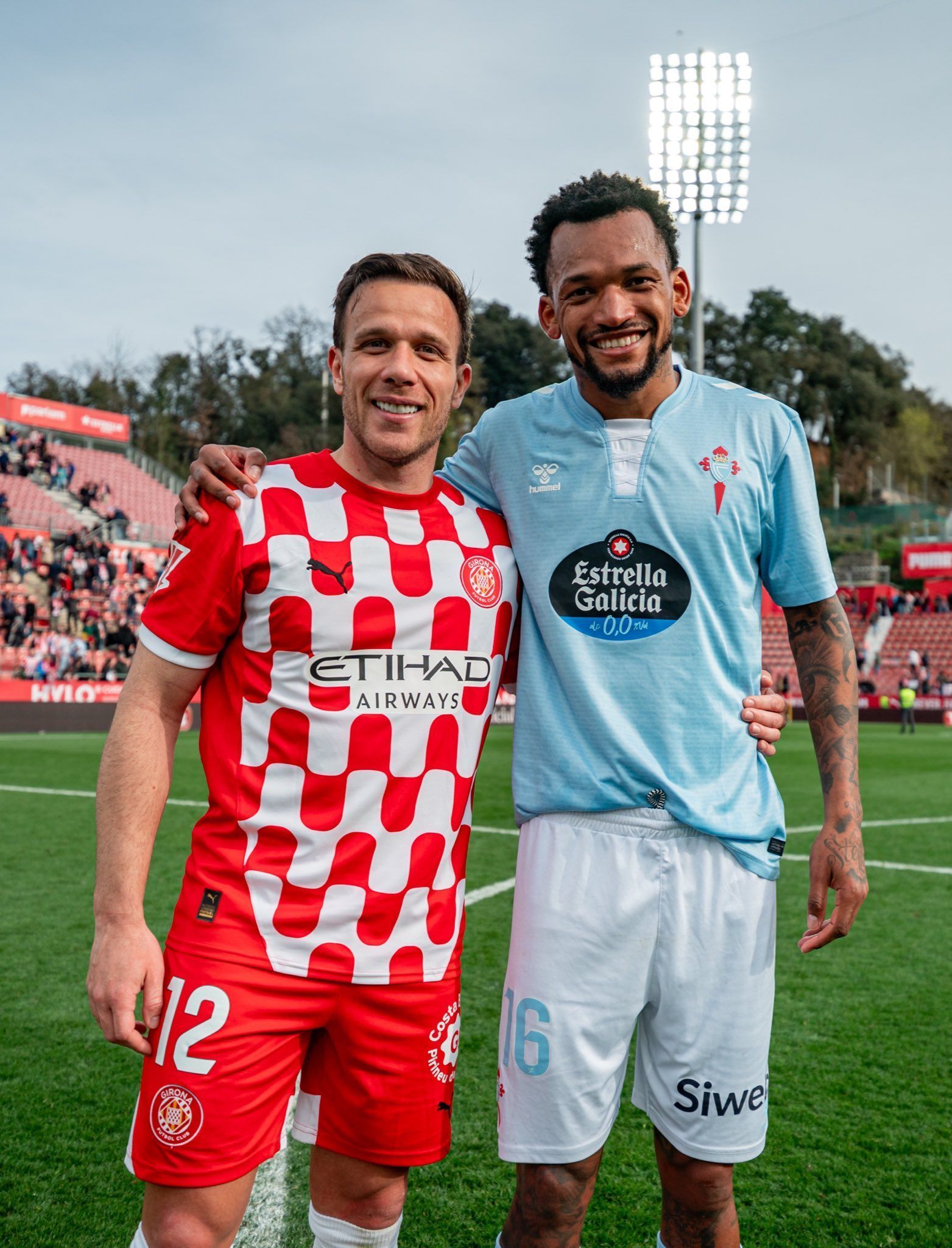 Dupla ex-Grêmio se reencontra após oito anos em jogo da La Liga