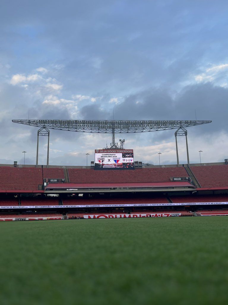 São Paulo x Fortaleza: times estão escalados para estreia no Brasileirão
