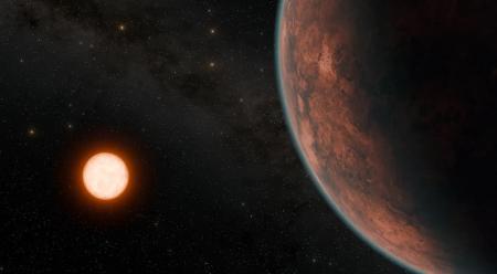 Foto mostra o planeta Gliese 12 b