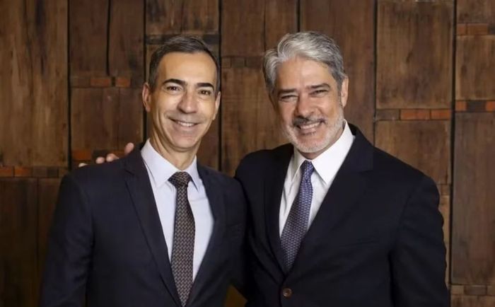 William Bonner será substituído por César Tralli