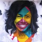 Glória Maria é eternizada em tela de Eduardo Kobra