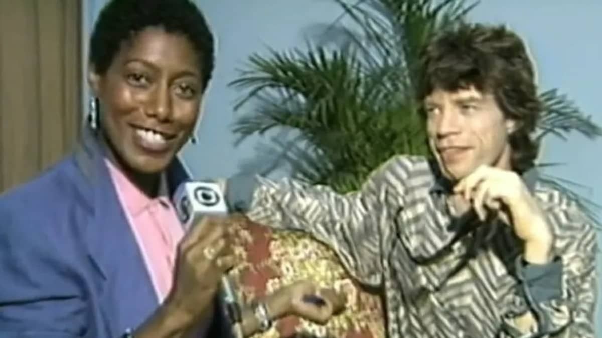 Glória Maria entrevistou Michael Jackson, Freddie Mercury, Mick Jagger e Madonna; veja os momentos 