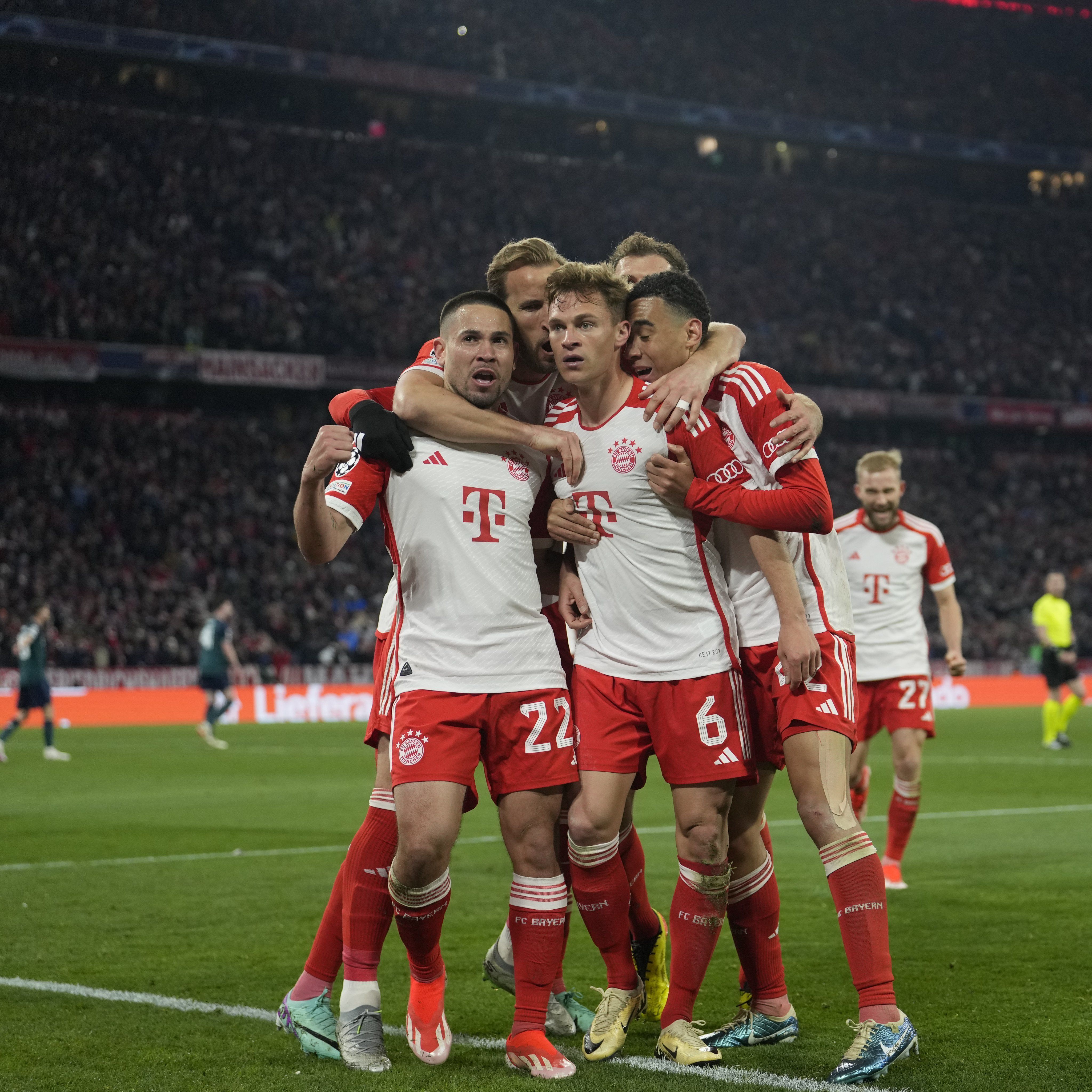 Bayern vence Arsenal e confirma vaga na semifinal da Champions League